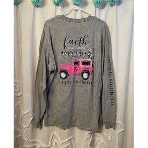 Long sleeve simply southern tee